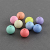 Solid Chunky Bubblegum Acrylic Ball Beads X-SACR-R835-20mm-M-1