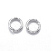 304 Stainless Steel Open Jump Rings X-STAS-E113-18P-2