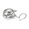 Tarnish Resistant Teapot Shape Tea Infuser AJEW-P091-01P-4