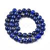 Natural Lapis Lazuli Beads Strands G-E465-8mm-01-5