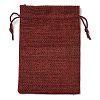 Christmas Theme Jute Cloth Storage Bags ABAG-F010-01A-03-3