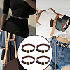 PU Leather Choker Necklaces with Alloy Clasp AJEW-WH0348-131B-6