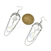 Moon & Sun Alloy Chandelier Earrings EJEW-TA00381-3