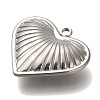 Anti-Tarnish 304 Stainless Steel Pendants STAS-P371-096C-P-2