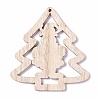 Printed Wood Big Pendants FIND-H030-01-2