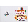 DIY Birthday Theme Diamond Painting Greeting Card Kits DIAM-PW0001-178A-3