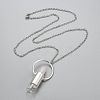 304 Stainless Steel Openable Perfume Bottle Pendant Necklaces NJEW-I239-04S-2