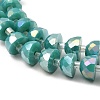 AB Color Plate Glass Beads Strands EGLA-P051-02A-B04-3