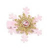 Christmas Party Hair Accessories AJEW-S088-08A-1