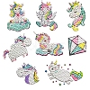 DIY Diamond Painting Sticker Kit PW-WG70048-48-1