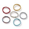 Metallic Cord Braided Rings RJEW-JR00317-1