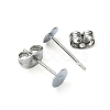 100Pcs 304 Stainless Steel Stud Earring Findings STAS-YW0001-43E-2