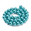 Eco-Friendly Glass Pearl Beads Strands HY-A008-12mm-RB073-3