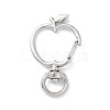 Apple Alloy Swivel Clasps X-FIND-L012-02P-2