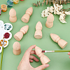   Wooden Dolls DIY-PH0005-17-5