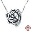 925 Sterling Silver Pendant Necklaces NJEW-FF0005-65AS-1
