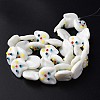 Handmade Lampwork Beads Strands LAMP-T017-07B-2