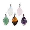 Natural & Synthetic Gemstone Pendants G-S364-076A-2