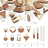 DIY Geometry Earring Making Kit DIY-TA0005-74-2