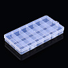 Rectangle Polypropylene(PP) Bead Storage Container CON-N013-03-2