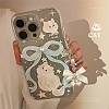 Cute Cartoon Cat TPU Plastic Mobile Phone Cover PW-WGF333E-06-2