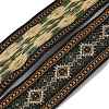 Ethnic style Embroidery Polyester Ribbons OCOR-WH0080-25B-1