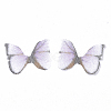 Two Tone Polyester Fabric Wings Crafts Decoration FIND-S322-012A-04-2