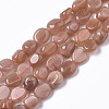 Natural Sunstone Beads Strands G-R465-39-1