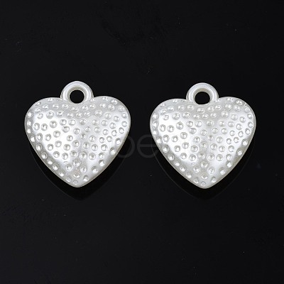 ABS Plastic Imitation Pearl Pendants KY-T023-011-1