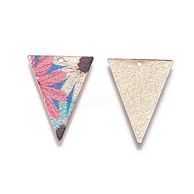 Printed Iron Pendants IFIN-L028-B01-1