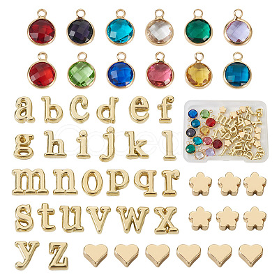 DIY Birthstone Jewelry Making Finding Kit FIND-TA0002-12-1