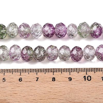 Transparent Glass Beads Strands GLAA-T023-10mm-A16-1