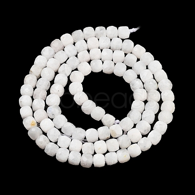 Natural Rainbow Moonstone Beads Strands G-H042-A02-02-1