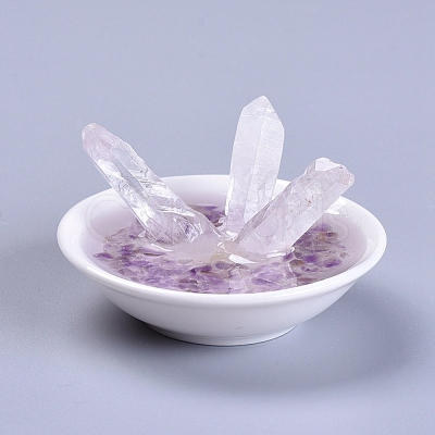 Natural Quartz Crystal Home Display Decorations DJEW-L015-02A-1