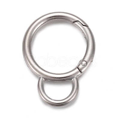 Alloy Spring Gate Ring KEYC-H109-03B-P-1