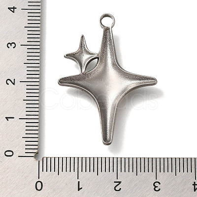 304 Stainless Steel Pendants STAS-H223-18AS-01-1