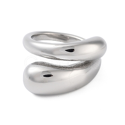 Non-Tarnish 304 Stainless Steel Rings for Women RJEW-K270-05E-P-1