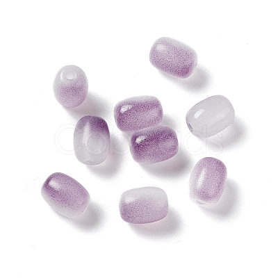 Opaque Glass Beads GLAA-F117-06F-1