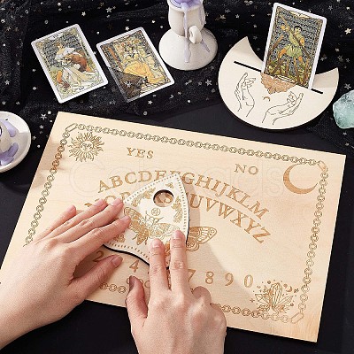 Wooden Witch Craft Sets DJEW-WH0063-29H-1