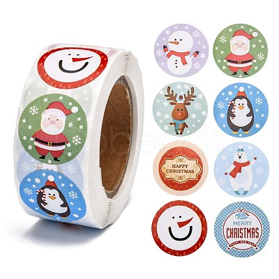 Christmas Roll Stickers X-DIY-J002-B11-1