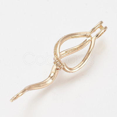 Brass Locket Pendants KK-Q748-039KC-1