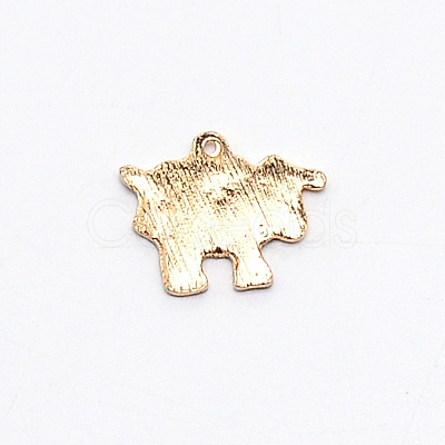 Alloy Enamel Pendants PALLOY-CJC0009-01A-1