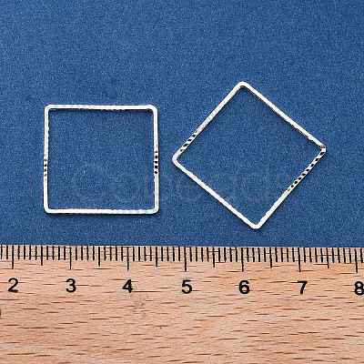 Brass Beads Frames KK-M288-01S-G-1