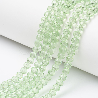 Glass Beads Strands EGLA-A034-T4mm-D09-1