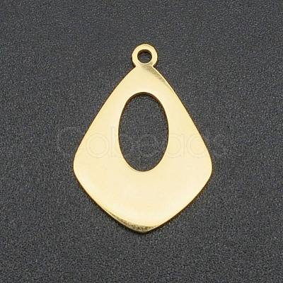 201 Stainless Steel Pendants STAS-N090-LA148-1