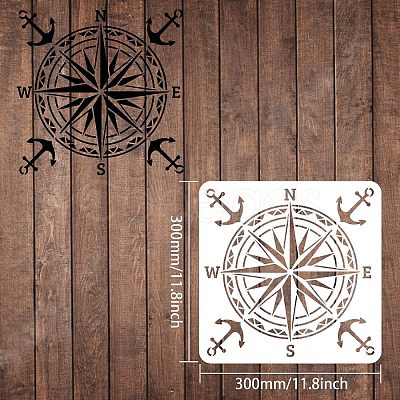 Plastic Reusable Drawing Painting Stencils Templates DIY-WH0172-512-1