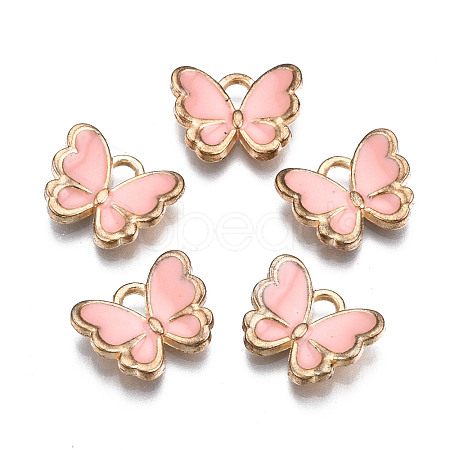 Alloy Enamel Charms X-ENAM-S121-070M-1