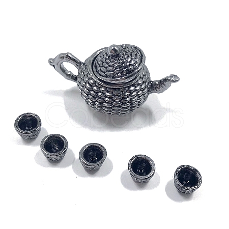 Miniature Alloy Cup & Teapot MIMO-PW0001-104AS-1
