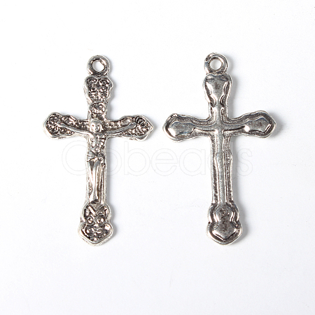 Tibetan Style Crucifix Cross Pendant LF1092Y-1