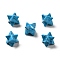 Synthetic Turquoise Beads, No Hole/Undrilled, Merkaba Star, 14.5~15x14.5~15x14.5~15mm